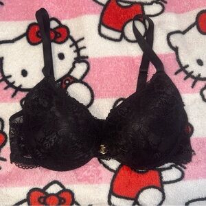 Juicy Couture Black Lace Bra
